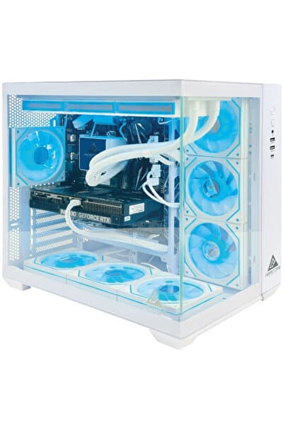 Aerstone | TRION WHITE | RTX 5070 | Intel i7-14700F | 32 GB DDR5 Ram | 1TB SSD | Sıvı Soğutucu | Oyuncu OEM Paket