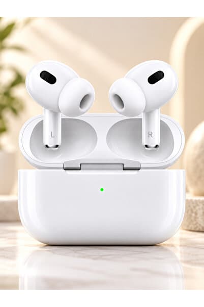 TECHNOMEN Bluetooth Kulaklık Ios Android Uyumlu Kablosuz Hızlı Şarj Beyaz