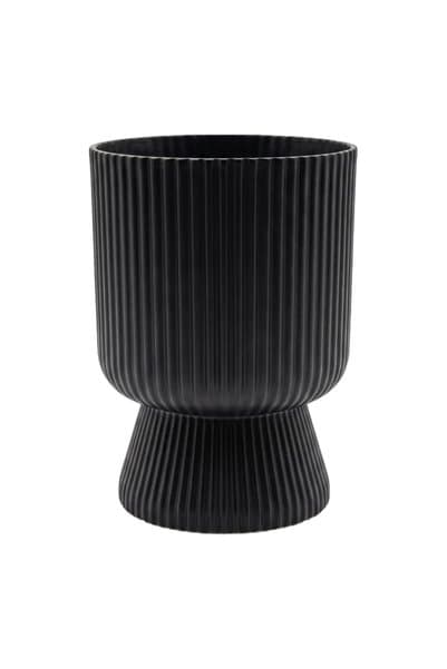SERİNOVA Lotus Vazo S.Siyah - 3 NO