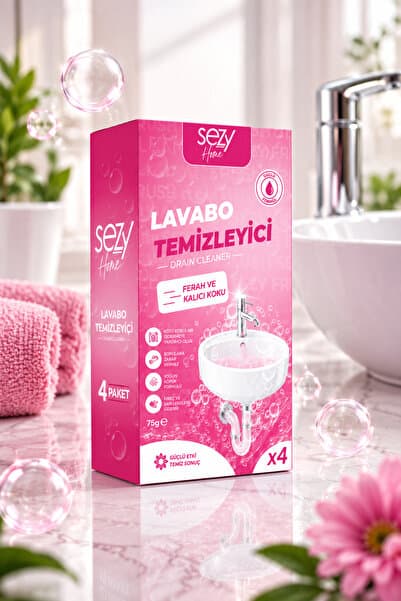 Msk - Sezy Sezy Home Köpük Lavabo Temizleyici 75 g – 4'lü Paket Yoğun Köpük Etkili