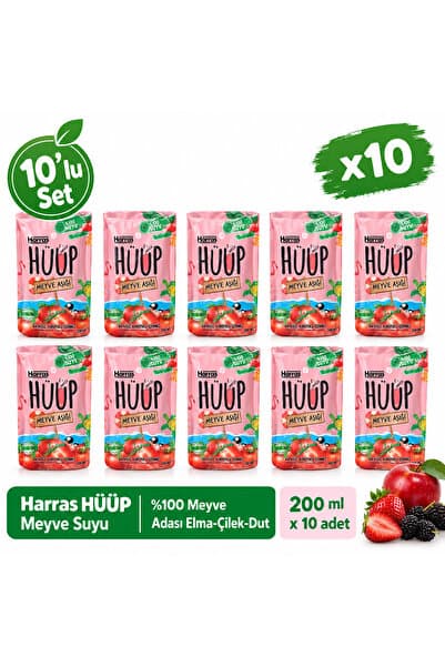 Harras Hüüp Katkısız Karışık Kırmızı Meyve Suyu