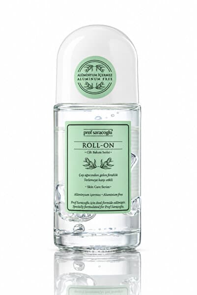 prof saracoglu Çay Ağacı Yağı Özlü Ter Kokusu Önleyici Roll-on Deodorant 50 ml (UNİSEX) Alüminyum İçermez