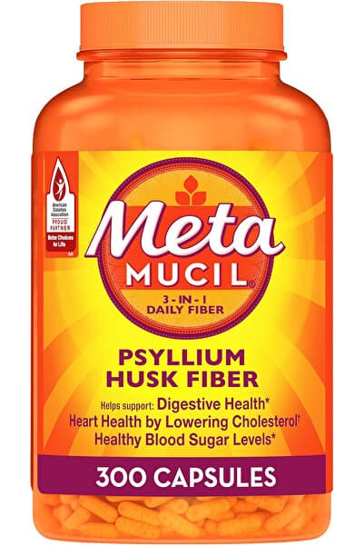 Metamucil 3-In-1 Daily Fiber 300 Kapsül Usa Menşeii DaphneLabs