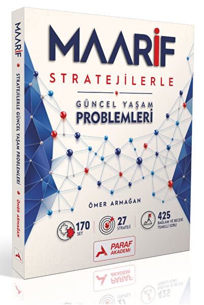 Paraf Akademi Maarif Stratejilerle Güncel Yaşam Problemleri Soru Bankası ÖSYM 2028-Bağlam ve Beceri Temelli