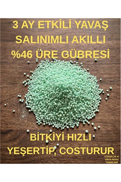 Saglam Tarım İnhibitörlü Üre (Yavaş Salınımlı N46 - NBPT) , Akıllı Çim Gübresi - 250 Gr.