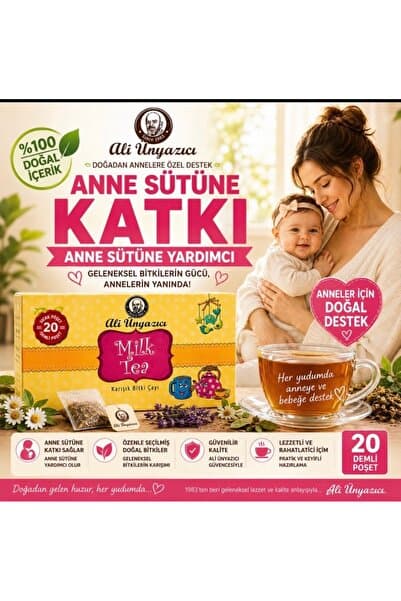 Ali Ünyazıcı Emziren Anneler İçin Milk Tea - Karışık Bitki Çayı 20 Li