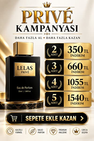 Lelas Prive 1624 The Great Unisex Parfüm EDP 55 ML – Şipre Meyvemsi Kalıcı Koku