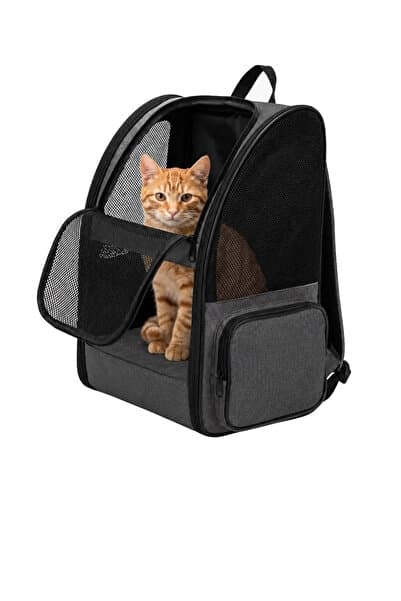 petpugo Premium Sert Gövdeli Kedi Köpek Taşıma Çantası Bükülmez Dayanıklı Nefes Alabilir Yırtılmaz