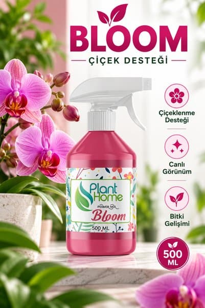 Plant Home Power Mix PlantHome PowerMix Bloom Çiçek Açtıran Premium Kullanıma Hazır Bitki Besini