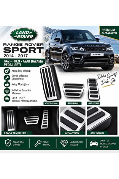 DBR OTOMOTİV Range Rover Sport Pedal Seti 2014-2017