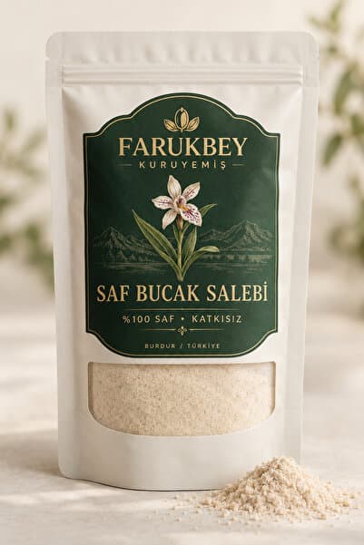 Geyik Katkısız %100 Doğal Saf Salep Dondurma Salebi 50 g