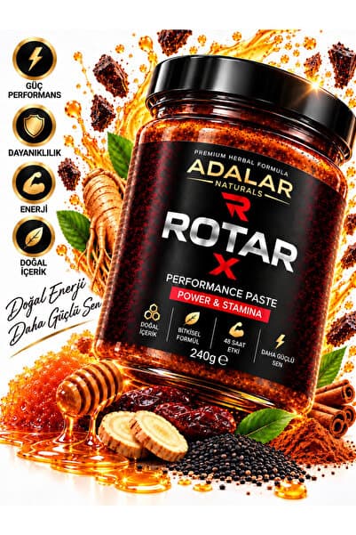 Adalar Naturals Propolis Kudret Narı Bal Ginsengli Bitkisel Karışımlı Mesir Atom Güç Kuvvet Macun 240 Gr