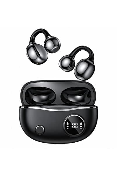 Abbruch YXG-10 Klipsli Açık Kulak Tasarım Bluetooth Kulaklık Şarj Göstergeli İos Android Uyumlu Kulaklık Bluetooth 5,4