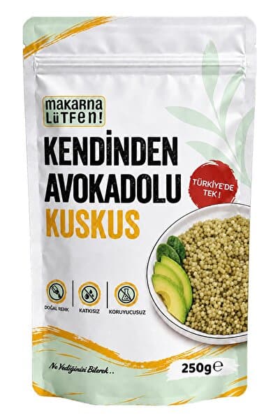Makarna Lütfen Kendinden Avokadolu Kuskus (250 gram)
