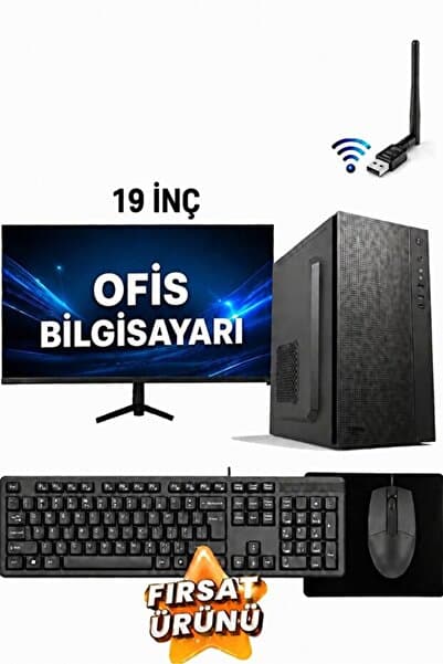 Gamx I5-2400 16GB RAM,256GB SSD,19'İnç Monitör Masaüstü Ofis Bilgisayarı