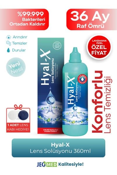 Hyal-X Lens Solüsyonu 360ml Sadece Lenslere Özel