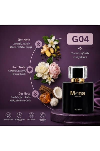MONA G04 ALKOLSÜZ KADIN PARFÜM