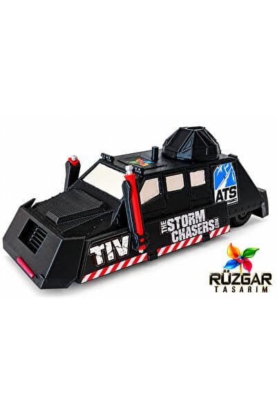 Rüzgar Tasarım TIV 2 Taktik Müdahale Aracı Maketi Zırhlı Araç TIV2 Fırtına Takip ve Kasırga Önleme Aracı Tekerlekle