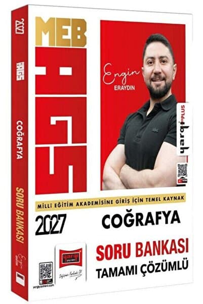 Yargı Yayınları Yargı 2027 MEB-AGS Coğrafya Soru Bankası Çözümlü - Engin Eraydın