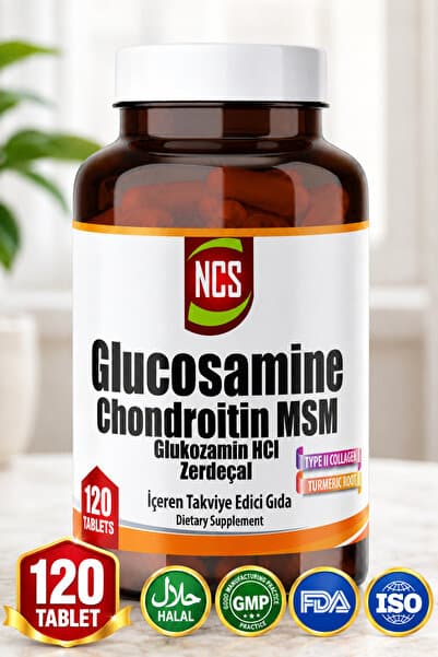Ncs Glucosamine Chondroitin Msm Zerdeçal Collagen 120 Tablet
