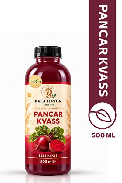 Bala Hatun Pancar Kvass 500ml - Doğal Fermente (Pet Şişe)