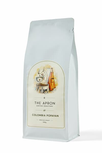 THE APRON COFFEE ROASTERS Colombia Popayán (Single Origin) Filtre Kahve 1000 gr