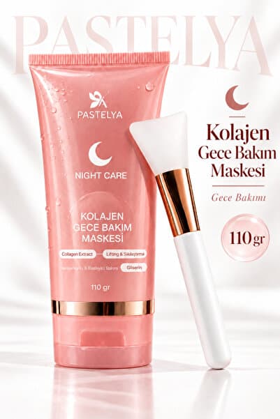 Pastelya Soyulabilir Kolajen Jel Yüz Maskesi – Cam Gibi Parlak Cilt Maskesi - 110 ML