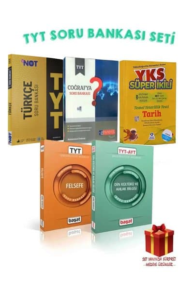 Başat Yayınları Tyt Türkçe-tarih-coğrafya-felsefe-din Kültürü Sözel Soru Bankası Seti