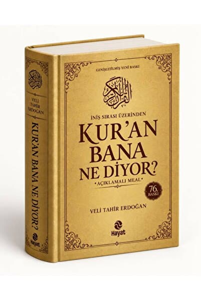 Hayat Yayınları İniş Sırasına Göre Kur'an Bana Ne Diyor? Açıklamalı Meal