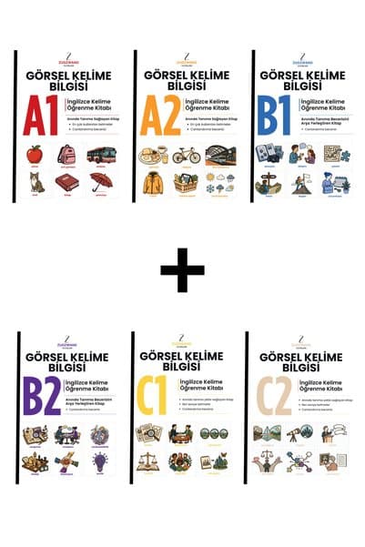 ZUGZWANG A1+A2+B1+B2+C1+C2 İngilizce Görsel Kelime Bilgisi Seti | Anında Akıl Etme Becerisi Uçur Set