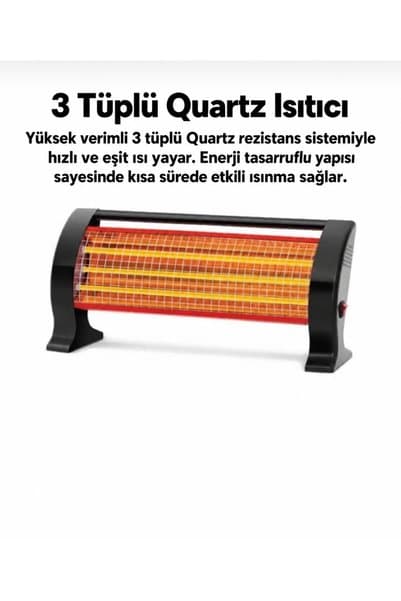 Minisan Dolphin DP 1200 Elektrikli Soba Isıtıcı
