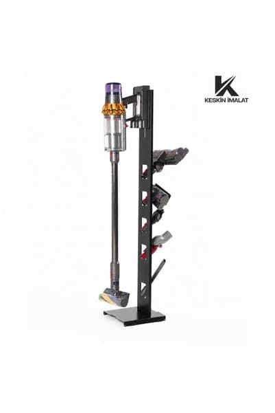 KeskinİmalatLazer KESKİN İMALAT Metal Dikey Süpürge Standı – Süpürge ve Aksesuar Düzenleyici