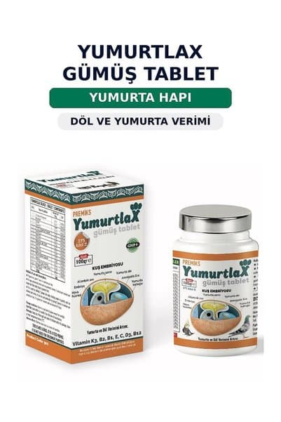 Gerovit-W Yumurtlax Gümüş Tablet / 375 Tablet