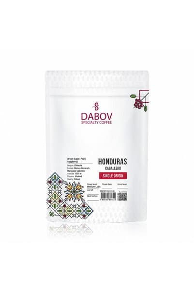 Dabov Specialty Coffee DABOV Honduras Caballero Nitelikli Çekirdek Kahve 200,8 g – Orta-Açık Kavrum