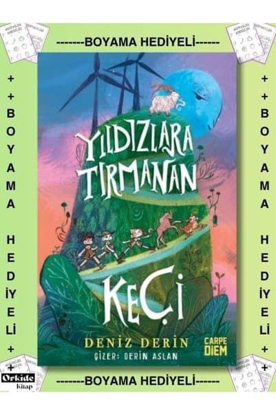 Carpe Diem Kitapları Boyamalı - 5. 6. 7. 8. Sınıf , Yıldızlara Tırmanan Keçi , Deniz Derin