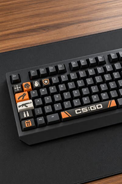 Makerpax CS 2 Keycaps 9'lu Set - 6.25U Spacebar ve Cherry MX Uyumlu Mekanik Klavye Tuş Takımı