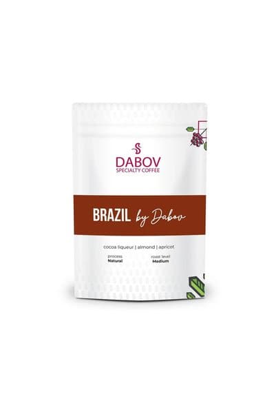 Dabov Specialty Coffee DABOV Brazil Nitelikli Çekirdek Kahve 200,8 g – Orta Kavrum, Badem ve Kakao Notaları