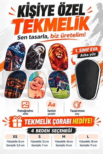 SCHMILTON Kişiye Özel Futbol Tekmelik Özel Tasarım Hediyelik