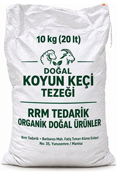 rrm tedarik yanmış elenmiş keçi koyun karışık doğal hayvan tezegi gübresi %100 DOĞAL 10 kg (20lt) ( Toprak düzenleyici bahçe saksı çim ve bütün köklü bitkiler için )