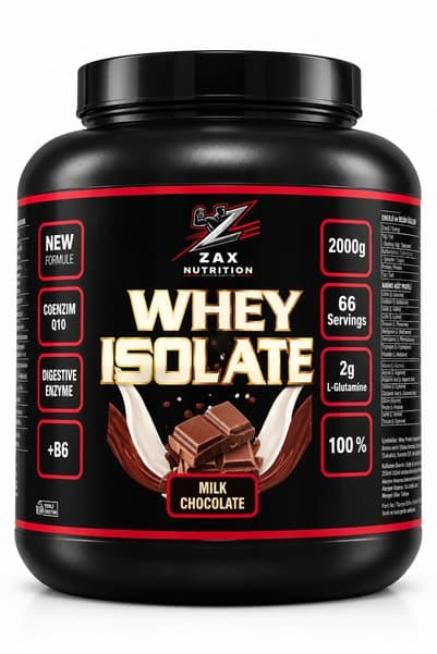 zax nutrition Premium Isolate Whey - %100 İZOLE PROTEİN TOZU