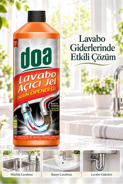 Doa Lavabo Açıcı Jel / 1000 Ml