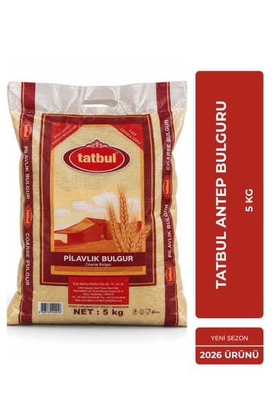Tatbul Pilavlık Antep Bulguru 5 kg