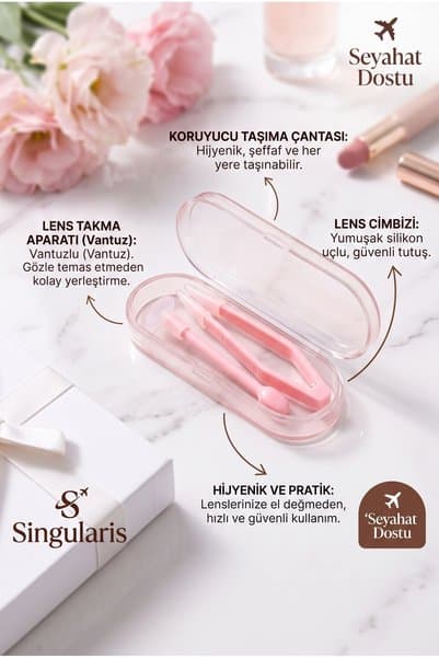Singularis Lens Takma Seti - Vantuz Ve Cımbız (KOLAY LENS TAKMAK IÇİN PRATİK UYGULAMA)