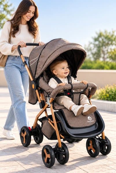 Baby Home Flo Tam Yatarlı Çift Yönlü Bebek Arabası