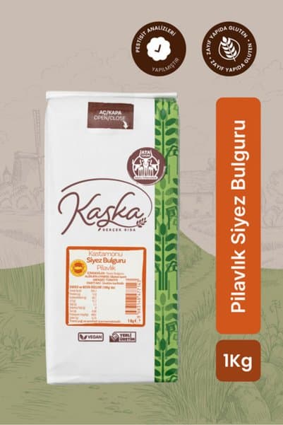 KAŞKA Kastamonu Siyez Bulguru Pilavlık 1 kg