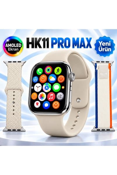 TECHNOTOWN HK 11 Pro Max Yapay Zeka Destekli Arama Konuşma Özellikli Oyunlu Ios Android Uyumlu Akıllı Saat