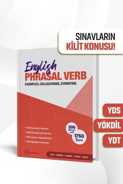 RH Pozitif Yayınları Phrasal Verb Kitabı - Yds / Yökdil / Ydt - 300 Adet Pf - 1750 Adet Soru