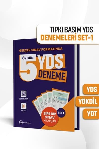 RH Pozitif Yayınları 5'li Tıpkı Basım YDS Denemeleri | Set 1