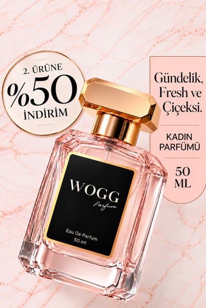 WOGG PARFÜM Sıgnaturee - C340 | Uzun Süre Etkili Kış Kadın Parfümü | Kalıcı Çiçeksi ve Fresh Koku