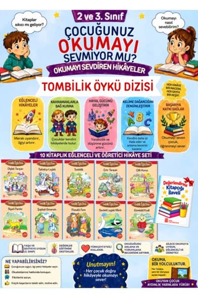 Ata Yayıncılık 3.Sınıflar İçin Öğretmen Tavsiyeli En Güzel Okuma Kitabı 10'lu